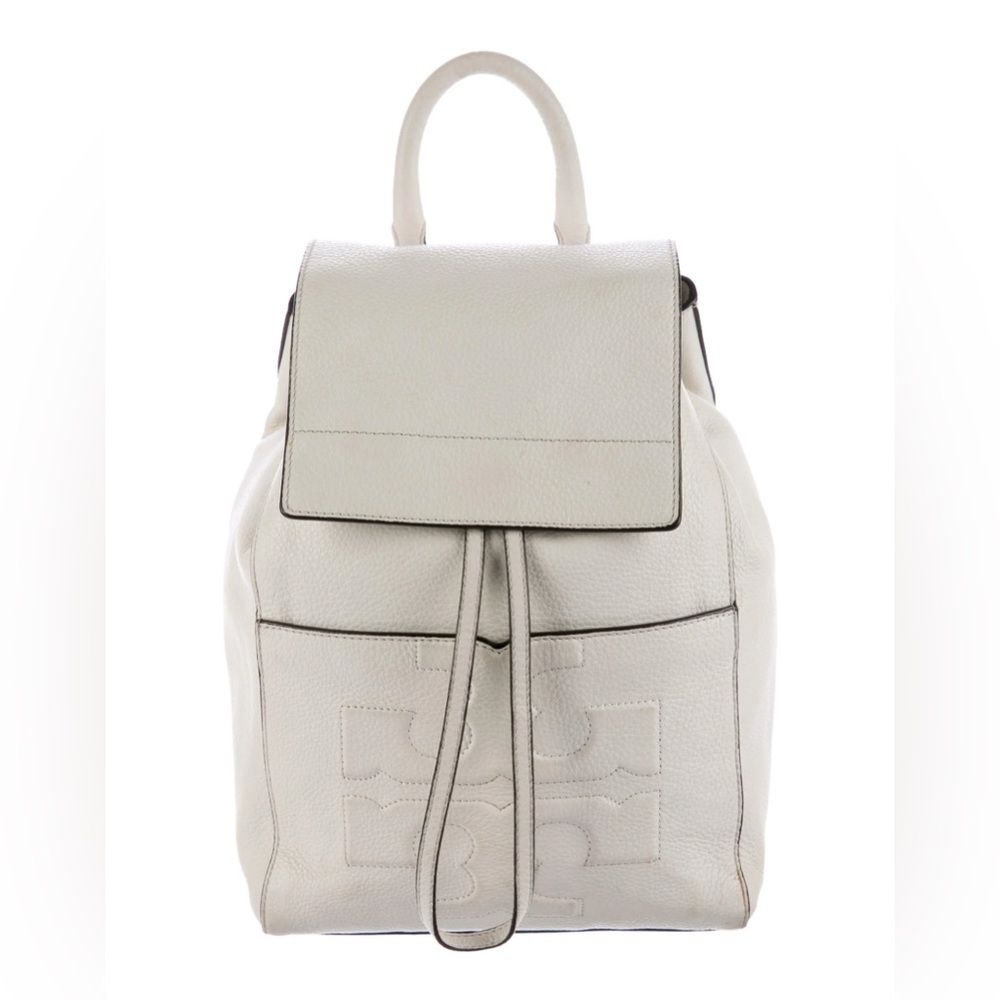 Tory Burch Bombe T Leather Backpack